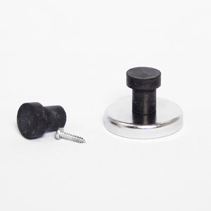 KB-1 - Black Rubber Pull Knob