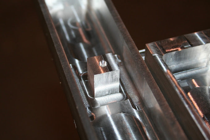 Close-up metal part