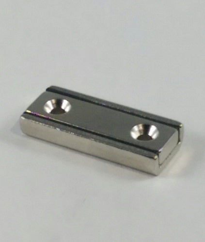 NCH-175 Neodymium Channel Magnet with countersunk mount holes
