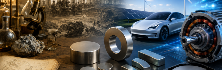 The History of Neodymium