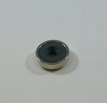 F-25-CV Ceramic Round Base Magnet with Countersink Style Hole