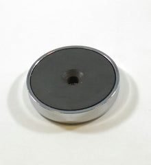 F-50-CV Ceramic Round Base Magnet with Countersink Style Hole